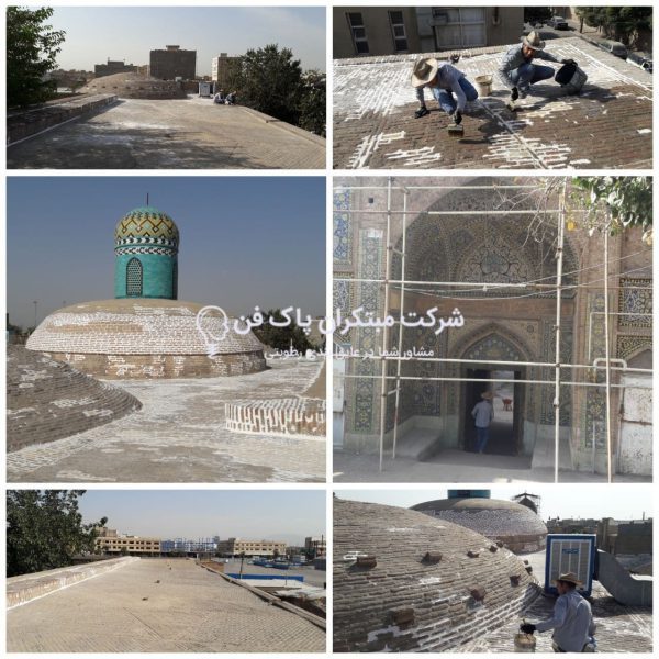 بازسازی مسجد و مدرسه سردار اداره اوقاف قزوین